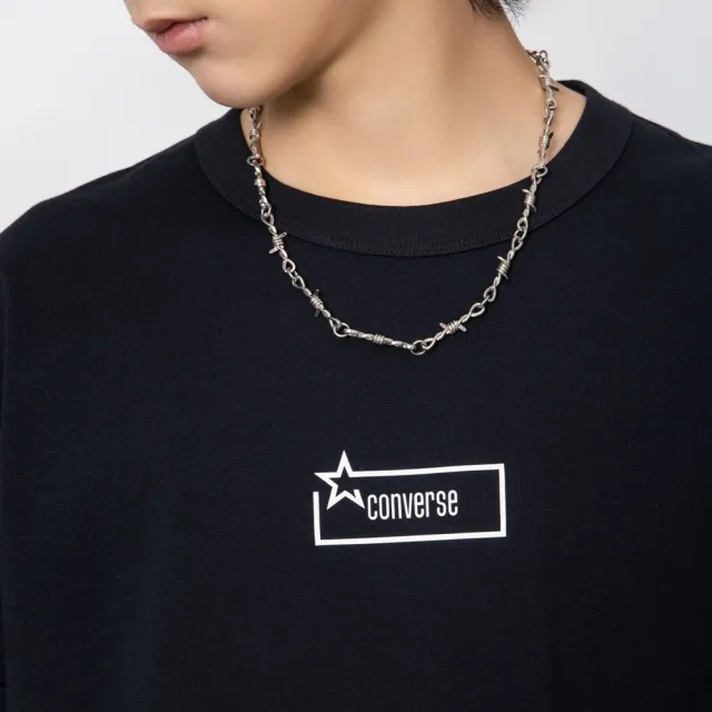 【CONVERSE】SORONA STAR ICON TEE BLACK 男上衣 短袖 T恤 (MCJ785-023)