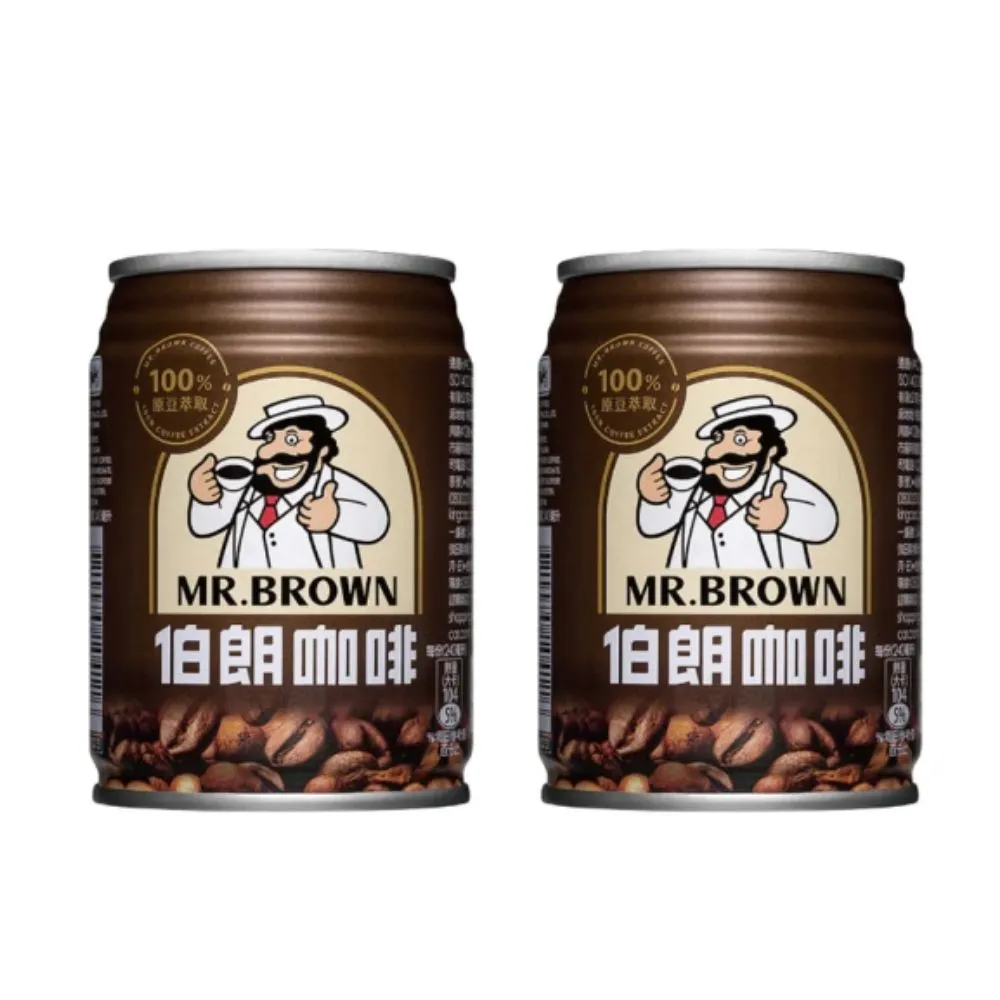 【金車/伯朗】伯朗咖啡240mlx2箱(共48入)