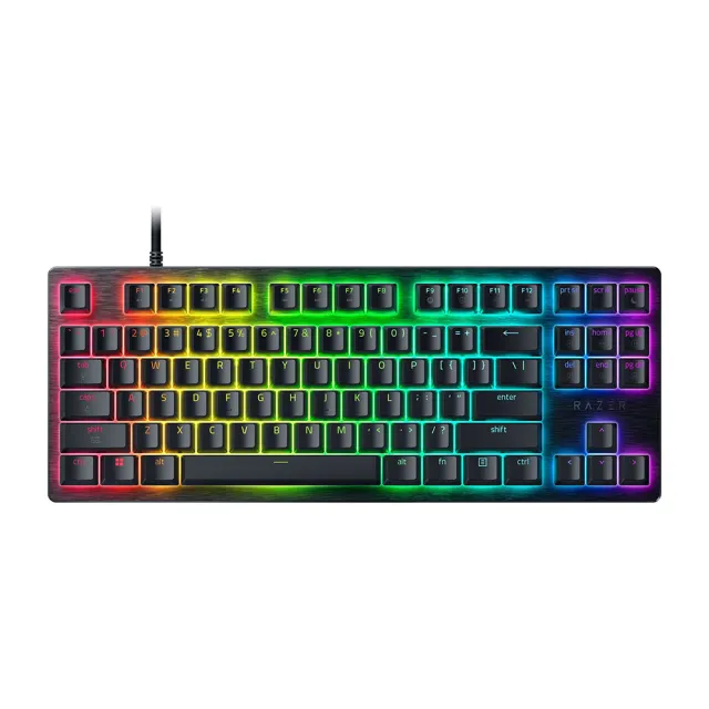 【Razer 雷蛇】Huntsman V3 HE TKL 8K 獵魂光蛛機械式鍵盤(磁軸/中文)