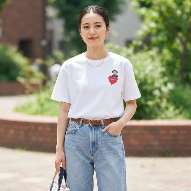 【YAKPAK】台北限定U猴聯名款城市漫遊純棉短T女上衣