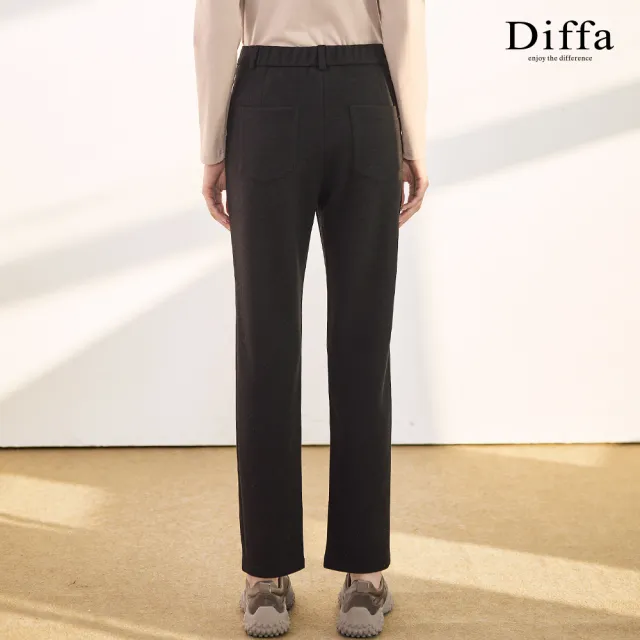【Diffa】簡約俐落長褲-女