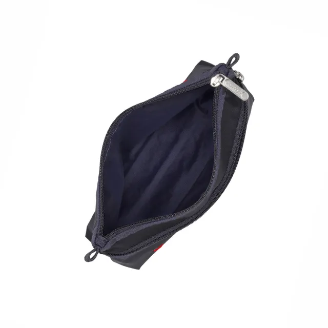 【Lesportsac】2026秋季新品 Cosmetic Clutch 雙層拉鍊化妝包(7105) HG78刺繡紅蘋果