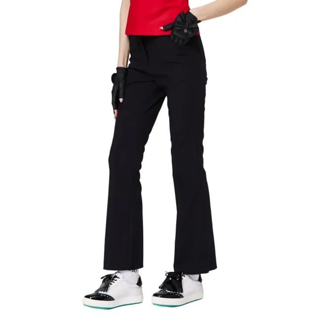 【BLKTEE GOLF】高彈微喇叭女士長褲 (高爾夫長褲 喇叭褲 運動休閒長褲)