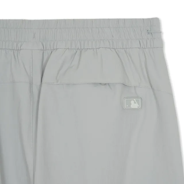 【MLB】女版 Gorpcore防潑水工裝褲 蝴蝶結綁帶休閒長褲 洛杉磯道奇隊 (3FWPB0764-07GRP)