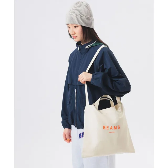 【BEAMS】官方旗艦館 BEAMS / 男裝 BEAMS LOGO 肩背包