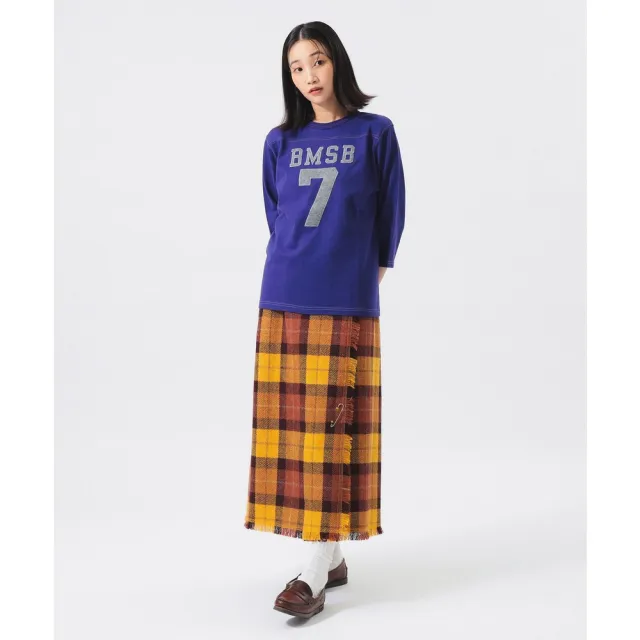【BEAMS】官方旗艦館 BEAMS BOY / 女裝 天竺棉 3/4 T恤