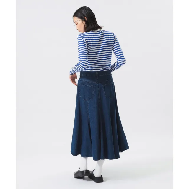 【BEAMS】官方旗艦館 BEAMS BOY / 女裝 經典 1cm 條紋 T恤
