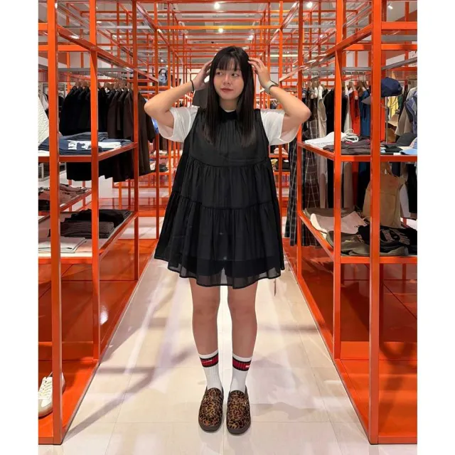 【BEAMS】官方旗艦館 BEAMS HEART / 女裝 蕾絲下擺 小V領 襯衫