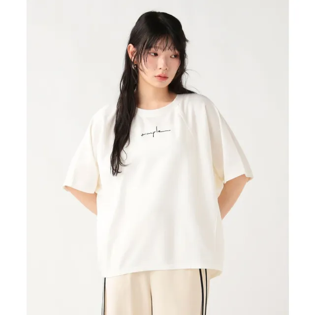 【BEAMS】官方旗艦館 BEAMS HEART / 女裝 簡約 刺繡 T恤