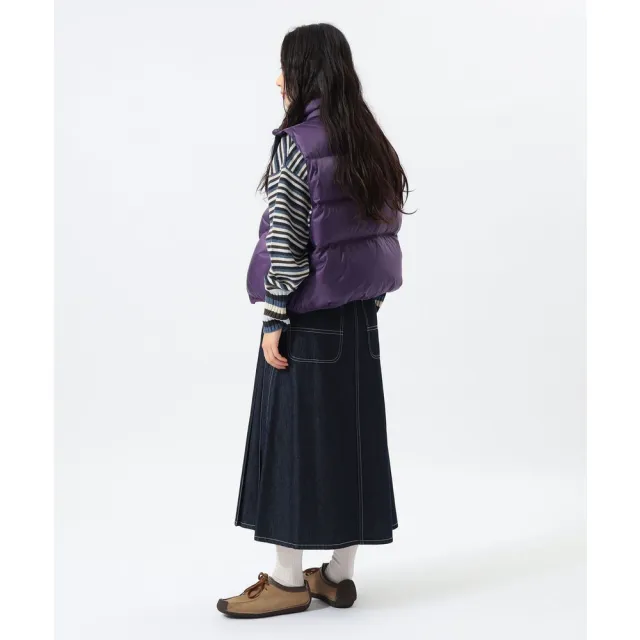 【BEAMS】官方旗艦館 BEAMS BOY / 女裝 不規則 百褶長裙
