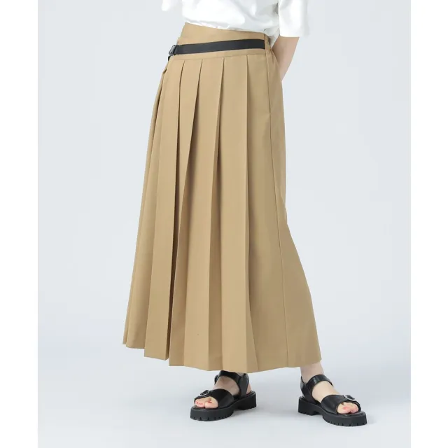 【BEAMS】官方旗艦館 BEAMS HEART / 女裝 鬆緊腰帶 裹身 長裙