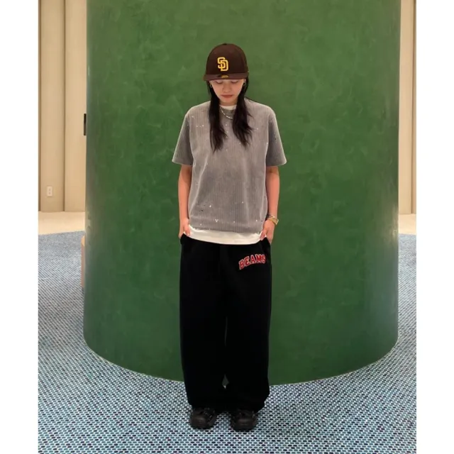 【BEAMS】官方旗艦館 BEAMS / 男裝 BEAMS LOGO 棉褲