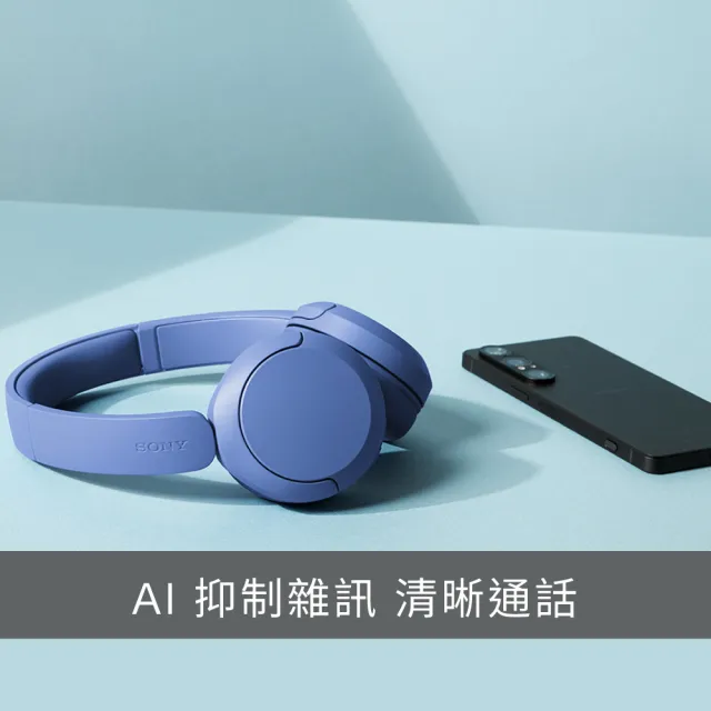 【SONY 索尼】無線藍牙耳罩式耳機 WH-CH530 (公司貨 保固12個月)