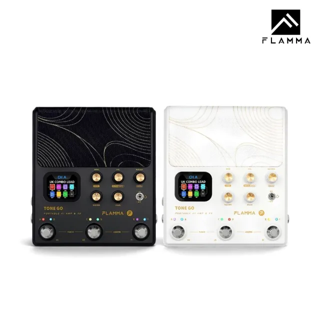 【FLAMMA】TONE GO AI智慧攜帶式效果器音箱/玩轉效果世界(綜效 IR 電吉他 單顆 喇叭 OTG 錄音 演出)