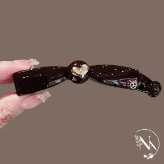 【NANA】懶人愛心蝴蝶結香蕉夾兩入組 N115090909(愛心 蝴蝶結 香蕉夾 兩入組)