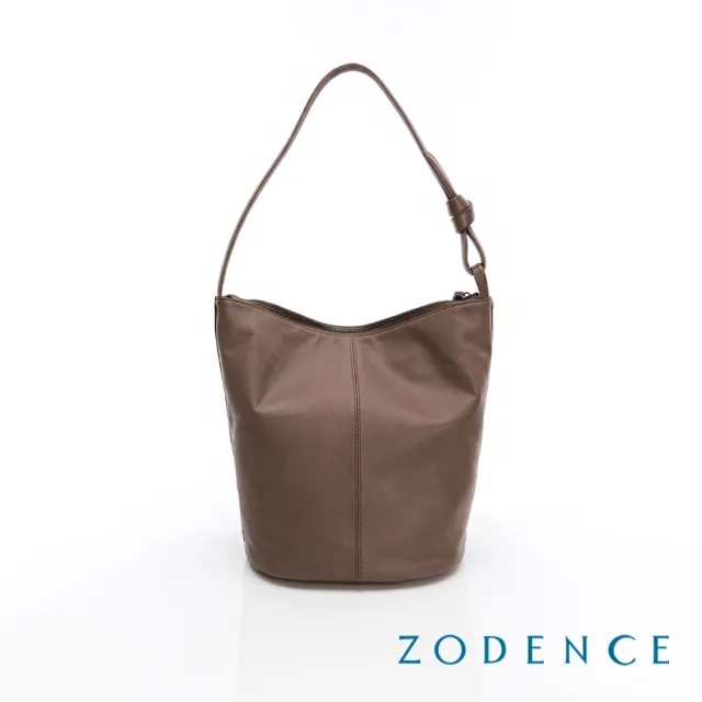 【ZODENCE 佐登司】OMBRA植鞣真皮肩背水桶包-大 (肩背包/HOBO包)