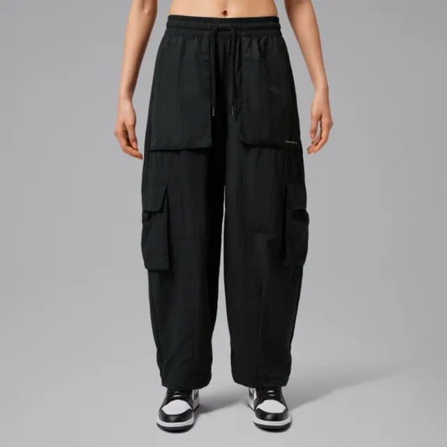 【NIKE 耐吉】長褲 女 AS W J FLT CARGO PANT 運動 休閒 喬丹 工裝 多功能口袋 黑 (IM6807010)