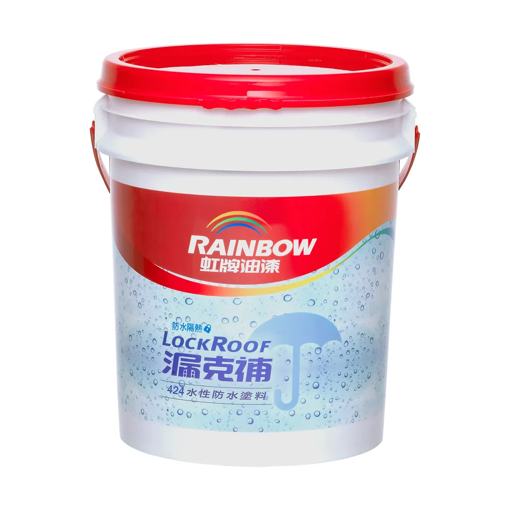 【特力屋】虹牌 漏克補水性防水材 10L 白色