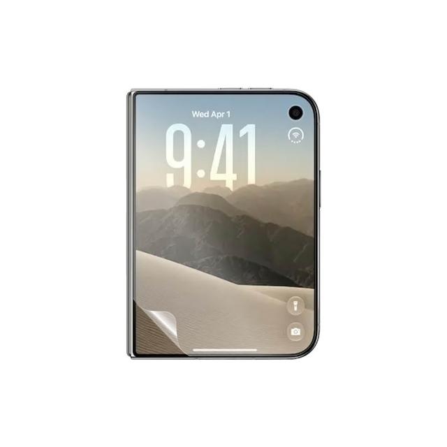 【o-one】Apple iPhone Duo 大螢膜PROIV｜旗艦升級次螢幕保護貼(OSPPF防護膜材料｜自動修復微刮痕)