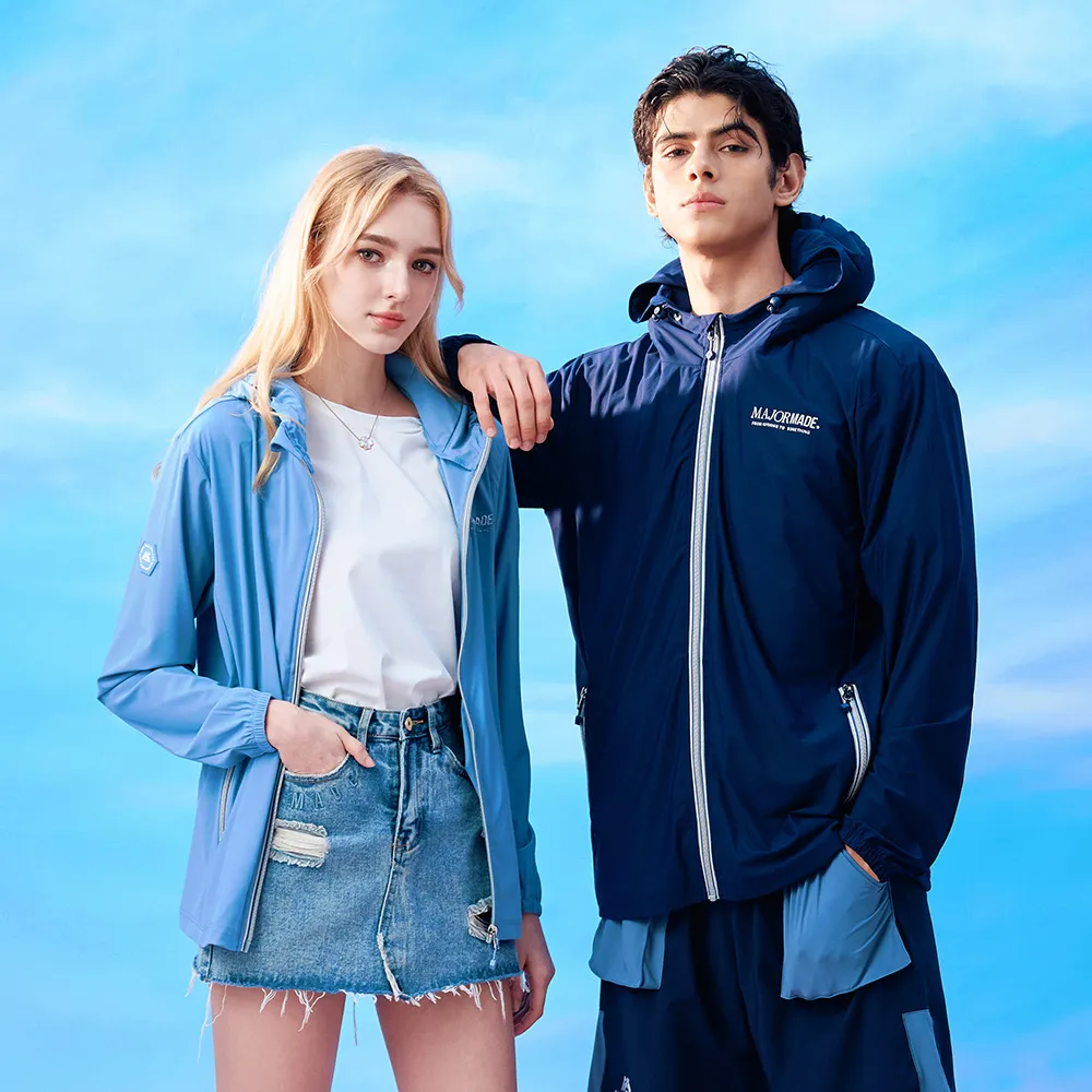 【MAJOR MADE】四代瞬涼登峰衣(素色充氣頸枕款/防曬外套/機能外套/涼感外套/薄外套/出清特價品)