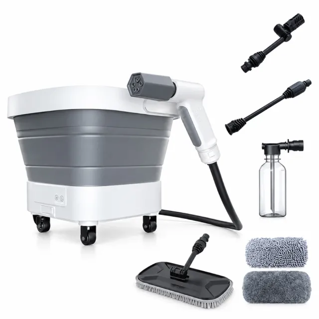 【T-PROFESSIONAL】T- PRO Mirable 日本奈米氣泡無線高壓清洗機 3.5MPa 12L 多功能洗車清潔機