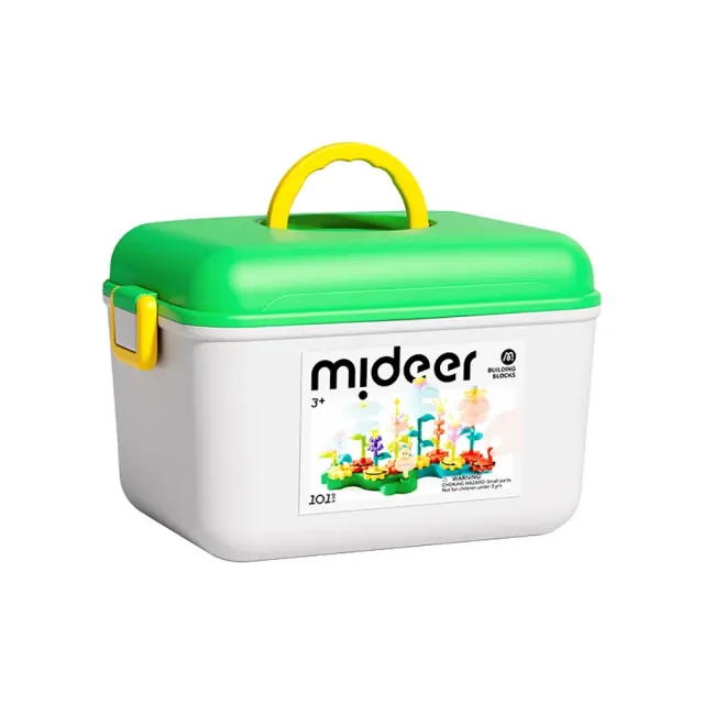 MiDeer3D立體旋轉花園積木遊戲組（101pcs）