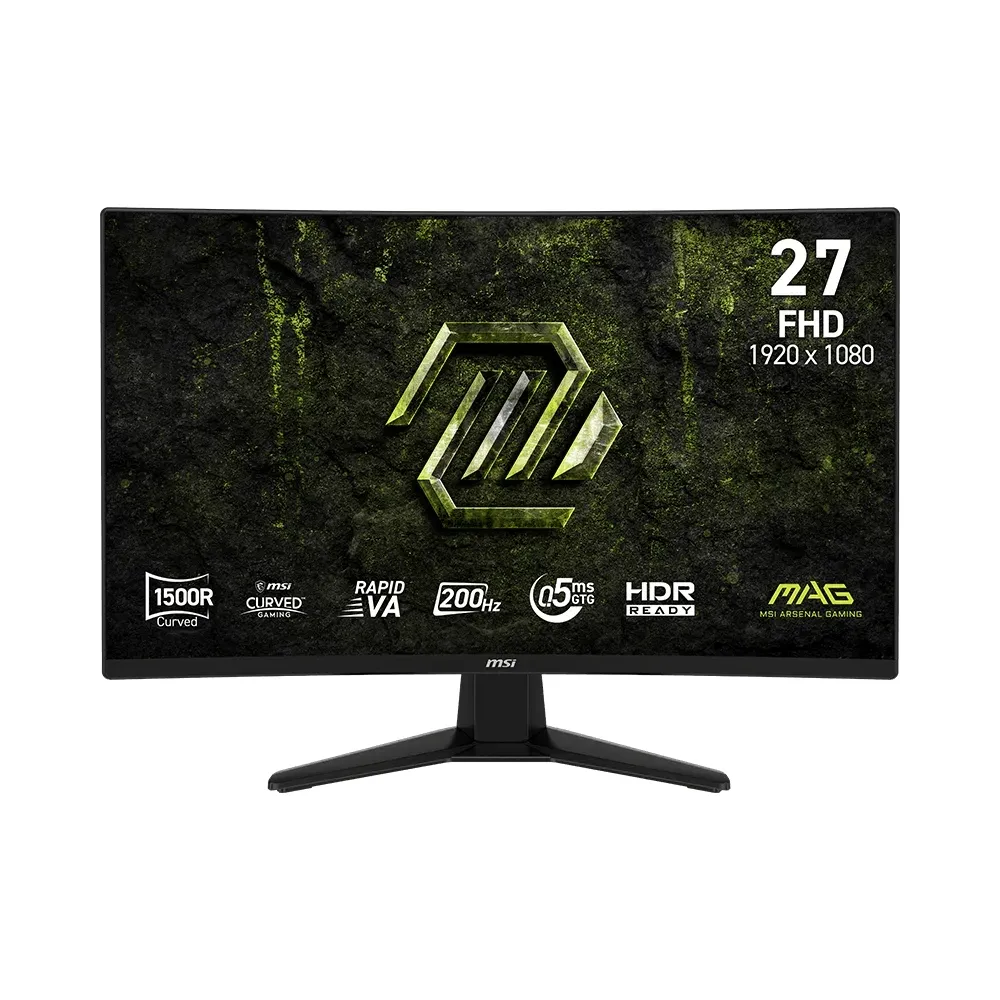 【MSI 微星】MAG 274CF E20 27型 VA 200Hz 曲面電競螢幕(0.5ms/HDR)