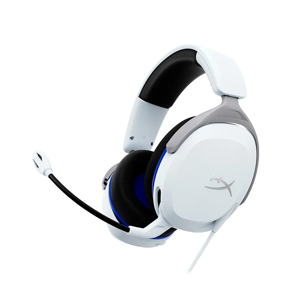 【HyperX】Cloud Stinger 2 Core 有線電競耳機 - 白色(6H9B5AA)
