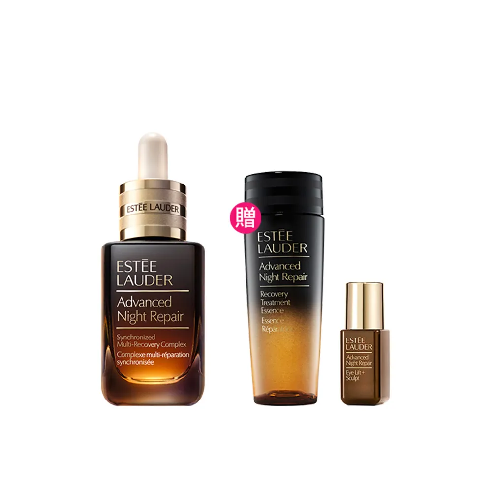 【Estee Lauder 雅詩蘭黛】特潤超導全方位修護露50ml(No.1小棕瓶/精華液/醫美術後/無酒精/週年慶限定組)