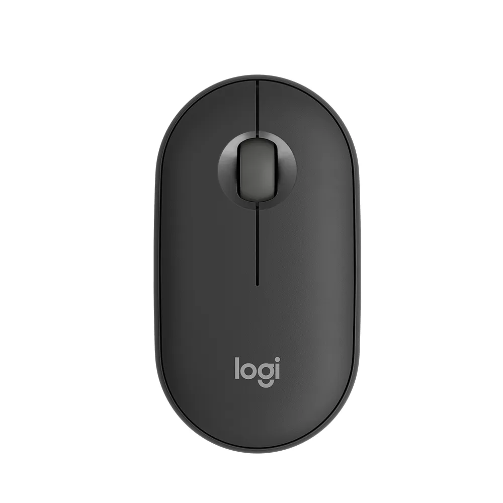 【Logitech 羅技】Pebble M350s 無線藍牙滑鼠 - 石墨灰(不附接收器)