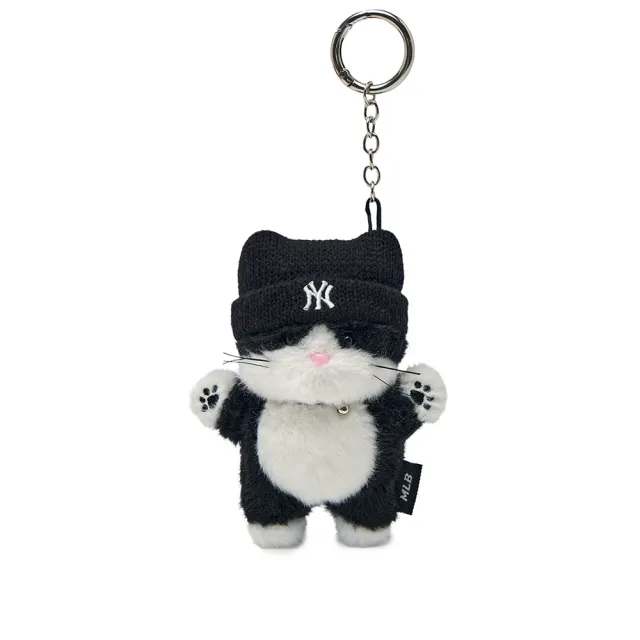 【MLB】吊飾 Meowing Cat 小貓造型鑰匙圈 道奇/紅襪/洋基隊 (3AETMC16N-五款任選)