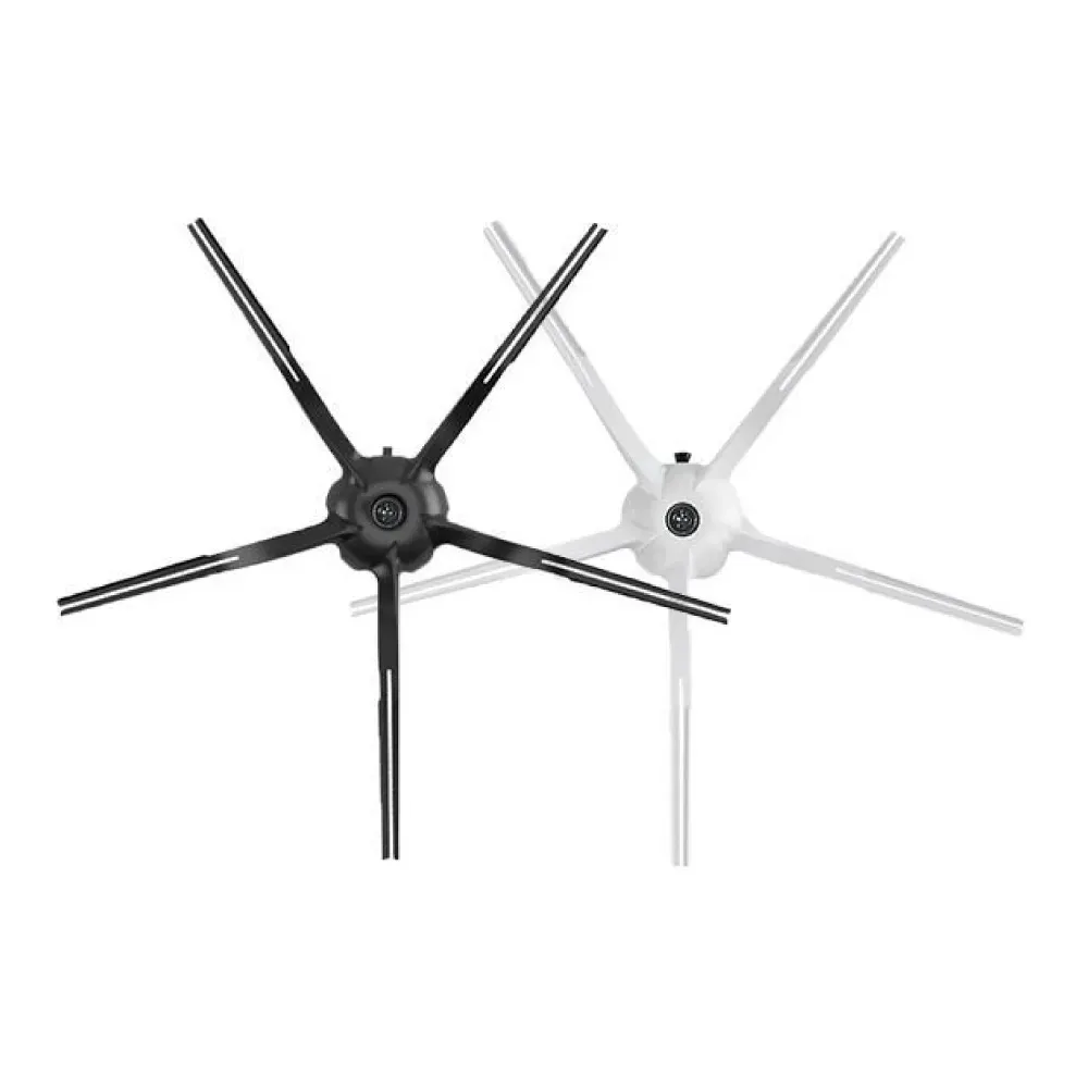 石頭 g10 s7 t7s t7s+ 五腳邊刷2入 (白/黑）副廠掃地機器人配件