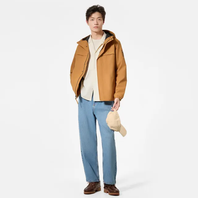 【Timberland】男款小麥色Benton防水外套(A695WP47)