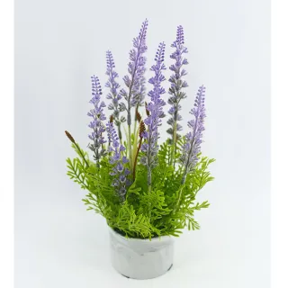 【HUGO DECO 榆果傢飾】薰衣草香氛花藝(擬真花/香氛/花禮/節慶送花)