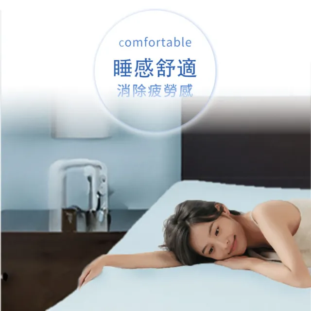 【HABABY】旗艦款上下舖 拼拼床階梯款-原木+10公分涼感記憶床墊套組(雙層床 含床墊套組 可拆分床)