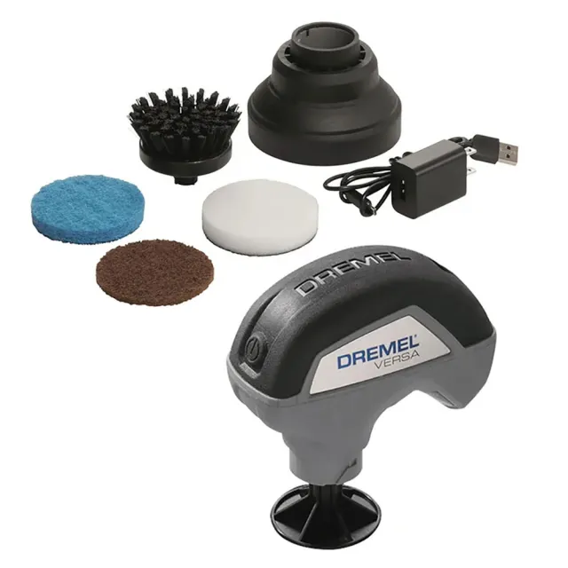 【DREMEL 精美】Versa高效電動清潔機/清潔刷/車用 PC10《送6入台灣製/超細纖維擦拭布》BOSCH旗下品牌