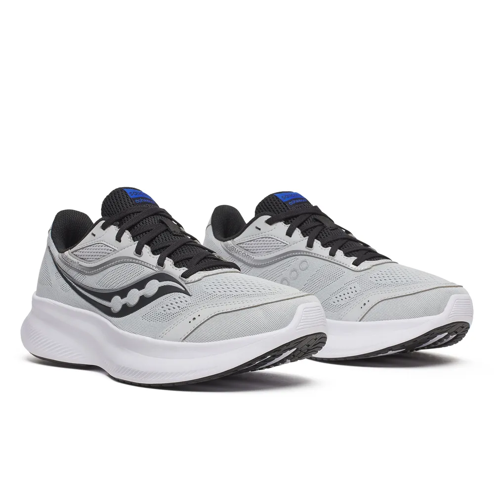 【SAUCONY 索康尼】男鞋 COHESION 18 緩衝避震跑鞋純_寬楦  運動鞋 慢跑鞋(SA21035-213)
