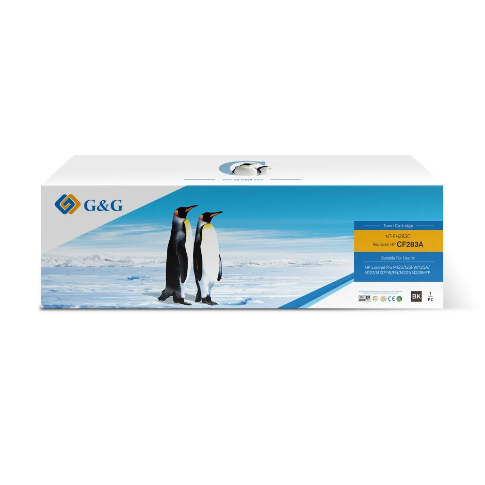 【G&G】for HP CF283A/83A 黑色相容碳粉匣(適用 HP LaserJet Pro M201dw / M125nw / M127fw / MFP M125a)