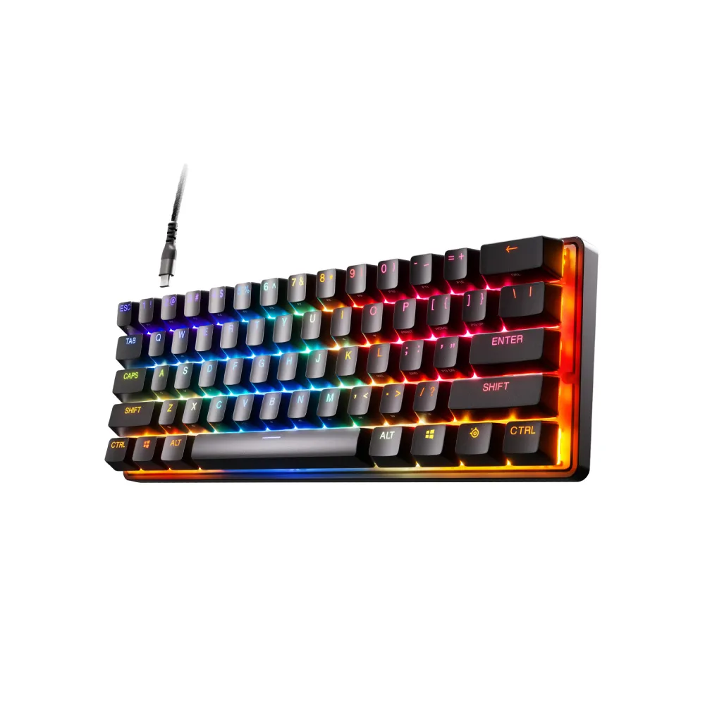 【Steelseries 賽睿】Apex Pro Mini有線電競鍵盤(電競/鍵盤/有線/Mini/英刻)