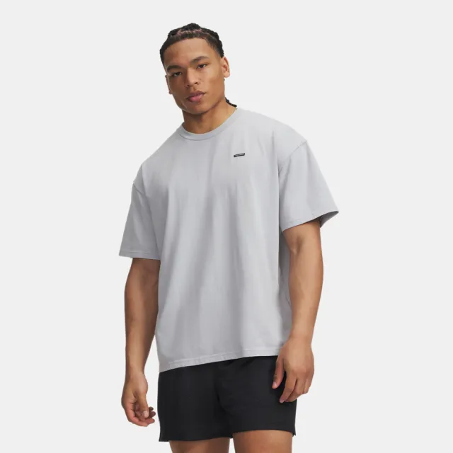 【UNDER ARMOUR】UA 男 HWT Os Wash 短袖T-Shirt_6014444-011