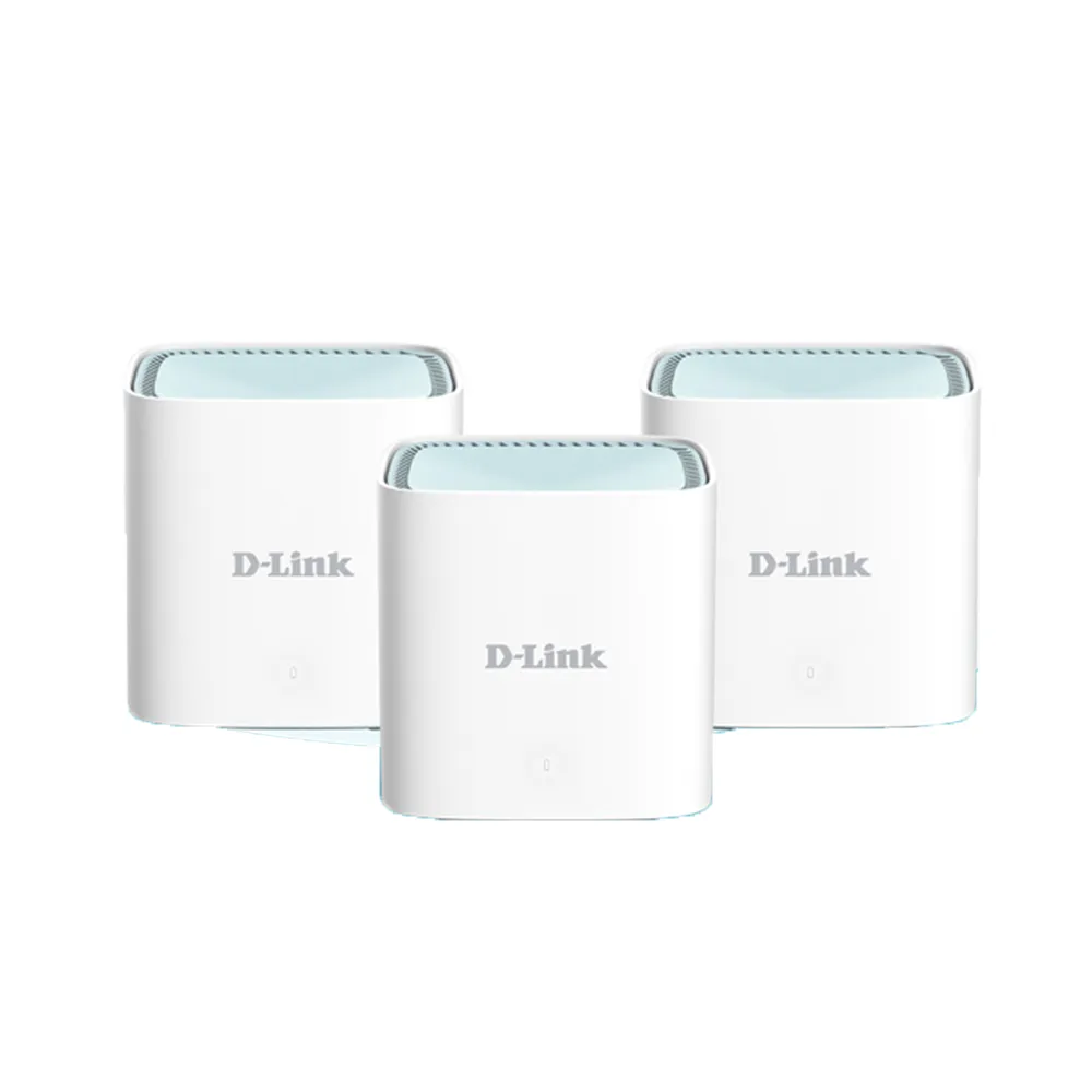 【D-Link】M15 EAGLE PRO AI AX1500 Mesh WiFi 6 Gigabit 無線路由器/台灣製造/wifi分享器/三入組