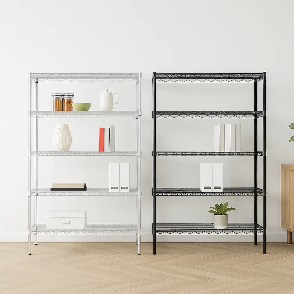 【KIWISH 奇意生活館】鐵架MIT防鏽耐用五層架120x46x180cm-雙色(鐵架/收納架/層架/置物架/電器架/鐵力士架)
