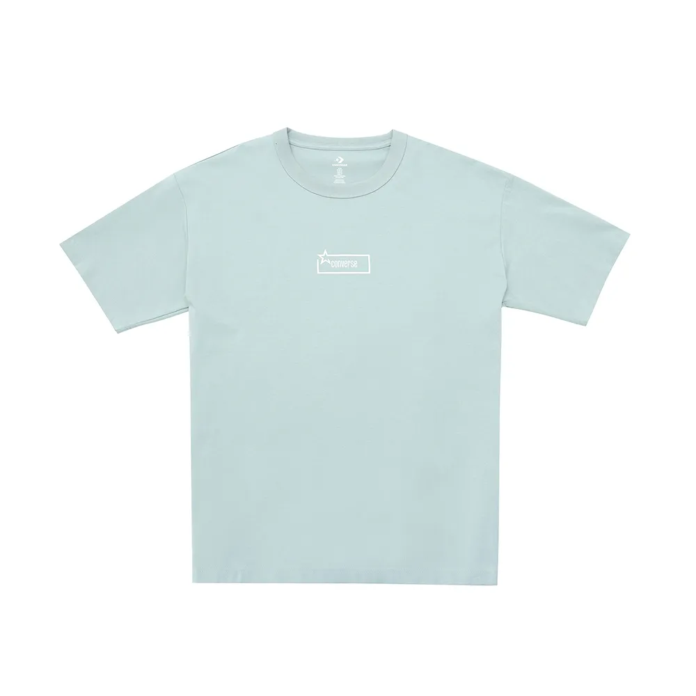 【CONVERSE】Sorona Star Icon Tee Thyme Again 男款 淺綠色 短袖 MCJ785-FC2