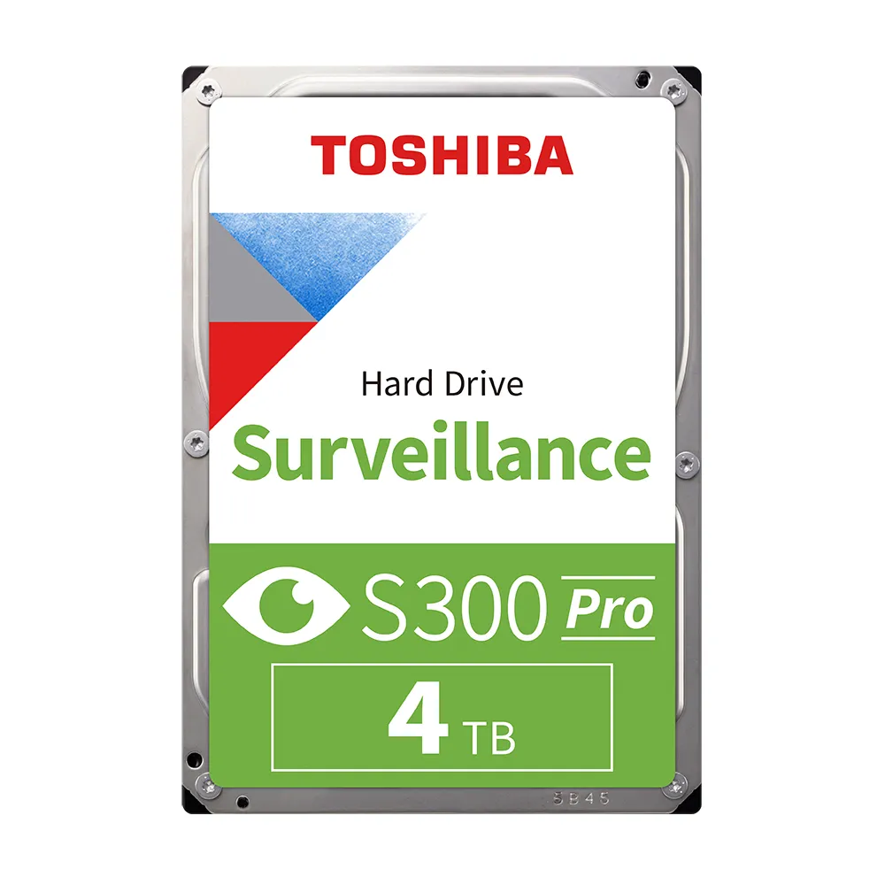 【TOSHIBA 東芝】S300 Pro 4TB 3.5吋 7200RPM 512MB 監控型硬碟 (HDWTA40UZSVA)
