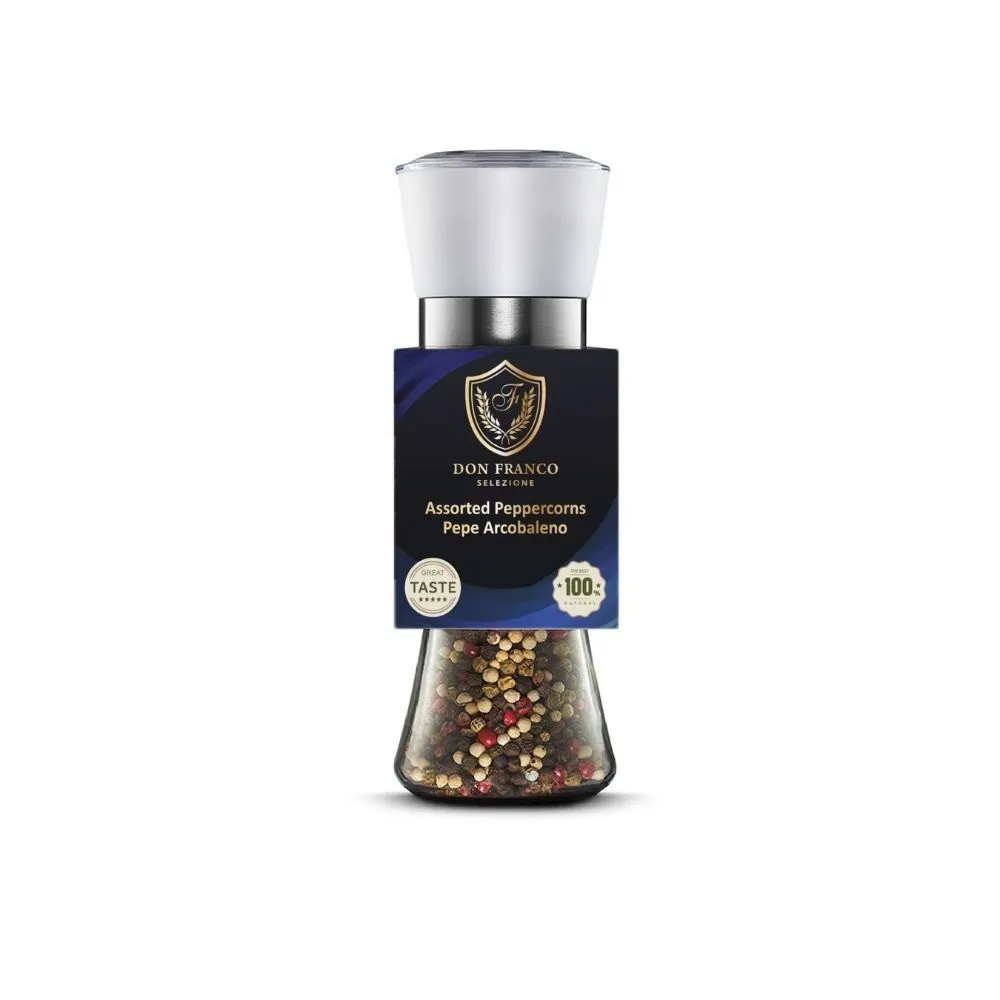 Don Franco彩虹胡椒粒調味研磨罐80g