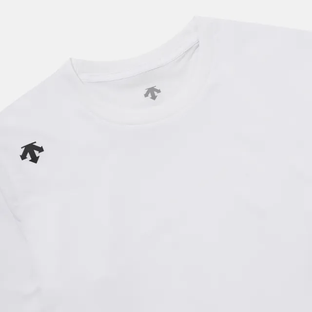 【DESCENTE】長袖上衣 男 快排 [TOUGH] TOUGH LONG SLEEVET-SHIRTS 白 SR323UTL71-WHT0