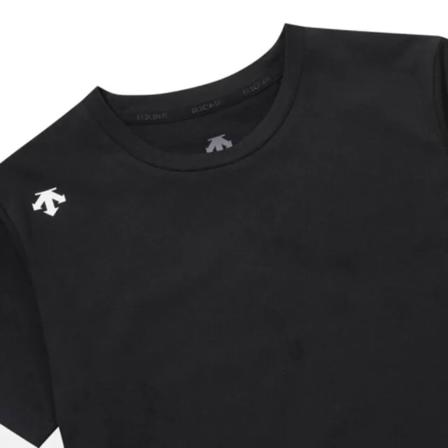 【DESCENTE】短袖上衣 女 快排 [TOUGH] TOUGH SHORT SLEEVE T-SHIRTS 黑 SR323UTS71-BLK0