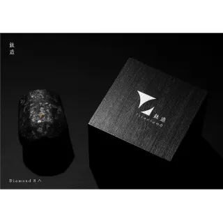 【Titanium 鈦造】TiO 獨夜・BLACK & GOLD 限定 曜晶杯・晶鈦黑限定 雙層結構 275ml(鈦保溫杯 保溫杯)