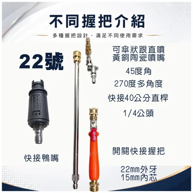 22號販售如圖洗冷氣專用握把霧化噴嘴(按壓握把 開關握把 冷氣握把 握把 陶瓷噴嘴 噴嘴)