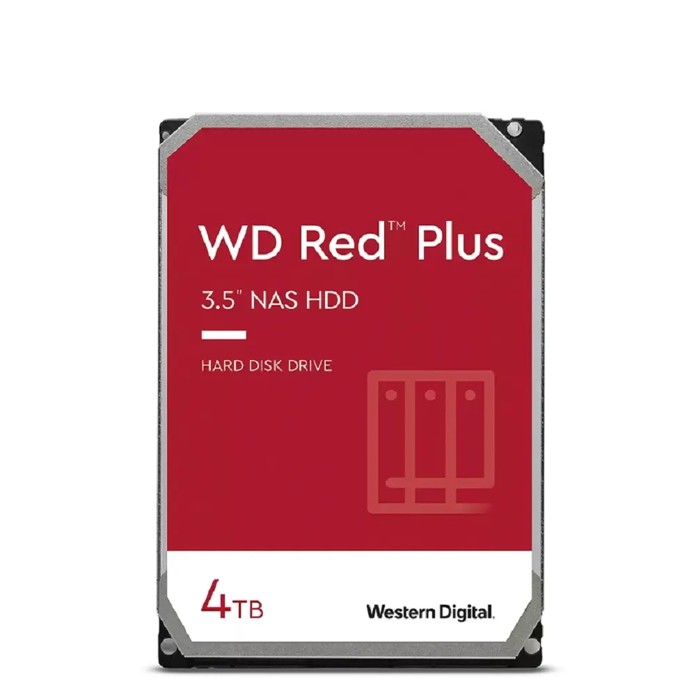 【WD 威騰】紅標 Plus 4TB 3.5吋 5400轉 128MB NAS 內接硬碟(WD40EFZZ)